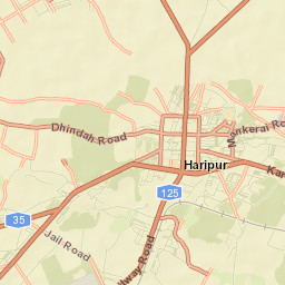 Haripur Street Map