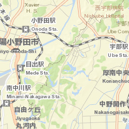 Onoda Street Map