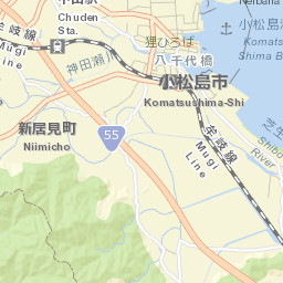 Komatsushimachō Street Map