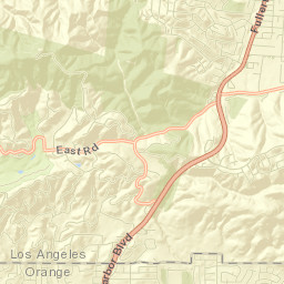 Rowland Heights Street Map