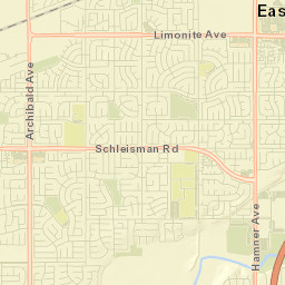 Eastvale Street Map