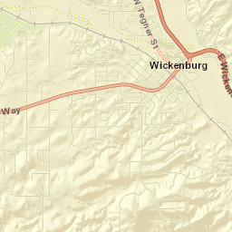 Wickenburg Street Map