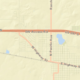 701 West Louisa Avenue, Iowa Park, TX Street Map