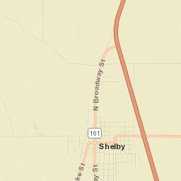 Shelby Street Map