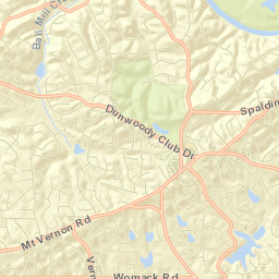 5325-5361 Tilly Mill Road, Dunwoody, GA Street Map