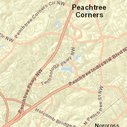 200-298 Dogwood Walk Ln Norcross Street Map