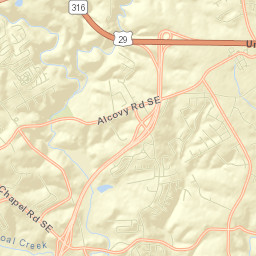 398-448 Rock House Rd SE Lawrenceville GA Street Map