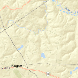Bogart Street Map