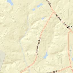 Winterville Street Map