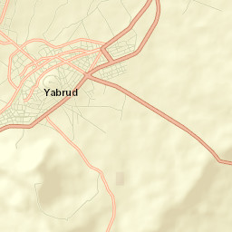 Yabrūd Street Map
