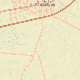 Al Miqdādīyah Street Map