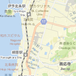 Hōjō Street Map
