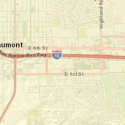 Beaumont Street Map