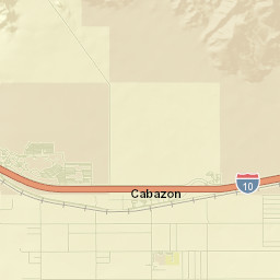 50900 Seminole Dr, Cabazon, CA 92230 Street Map
