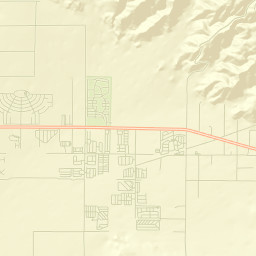 Desert Edge Street Map