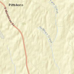 Calhoun County Street Map