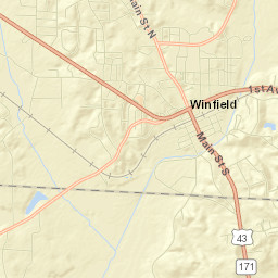 Winfield Street Map