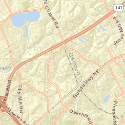 6400 Peachtree Industrial Blvd Doraville GA Street Map