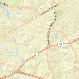 1060-1110 Park Creek Cir Lawrenceville GA Street Map