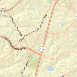 1178 Blazing Ridge Lawrenceville GA Street Map