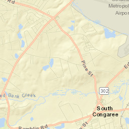 South Congaree Street Map