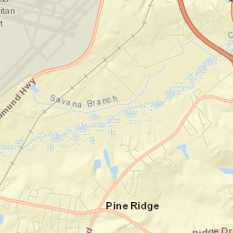 Pineridge Street Map