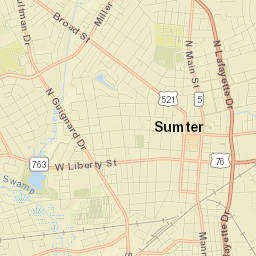 Sumter Street Map