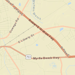 East Sumter Street Map