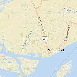 Southport Street Map