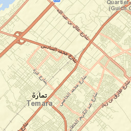 Temara Street Map