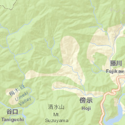 Katsuura Gun Street Map