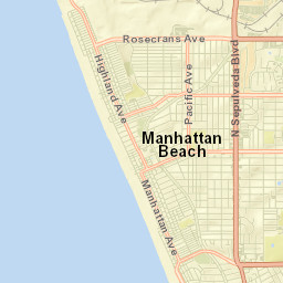 Manhattan Beach Street Map