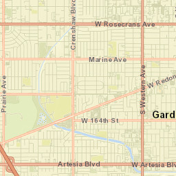 Alondra Park Street Map