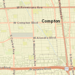 Compton Street Map