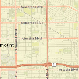 Paramount Street Map
