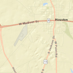 Houston Street Map