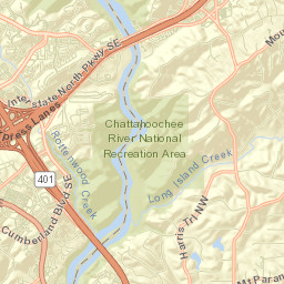 1420 N Harris Ridge NW Atlanta GA Street Map