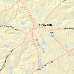 Grayson Street Map