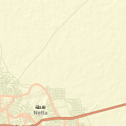 Nefta Street Map