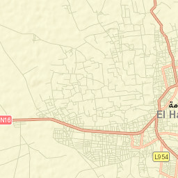 Bou Attouche Street Map
