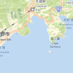 Kumano Street Map