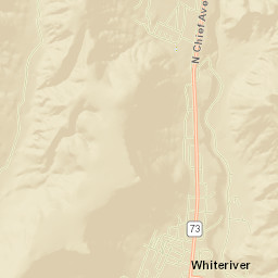 Whiteriver Street Map