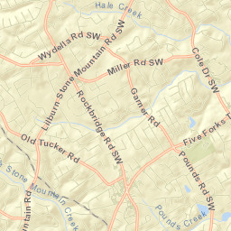 Mountain Park Street Map
