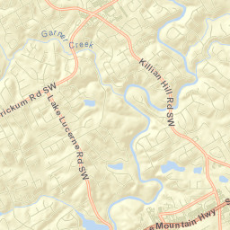 4572-4582 Ridgeland Dr SW Lilburn Street Map