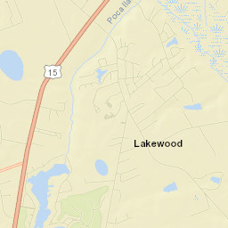 Lakewood Street Map