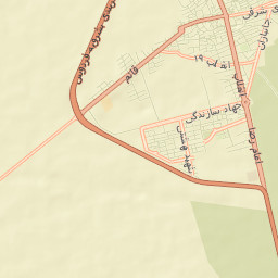 Boshrouyeh Street Map