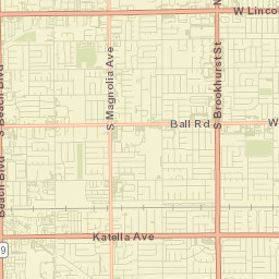 Stanton Street Map