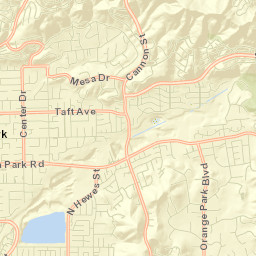 Villa Park Street Map