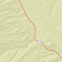 Tonto Basin Street Map