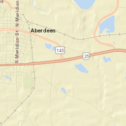 Aberdeen Street Map